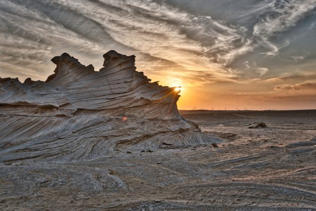 Fossilised dunes, Abu Dhabi